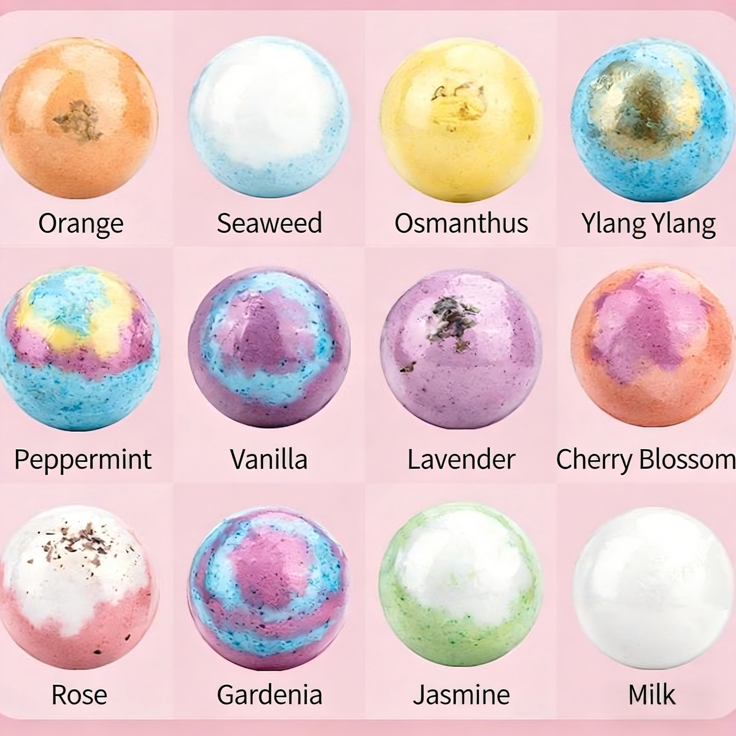 Bath Bomb Gift Set – Luxury Fizzy Aromatherapy for Home Spa