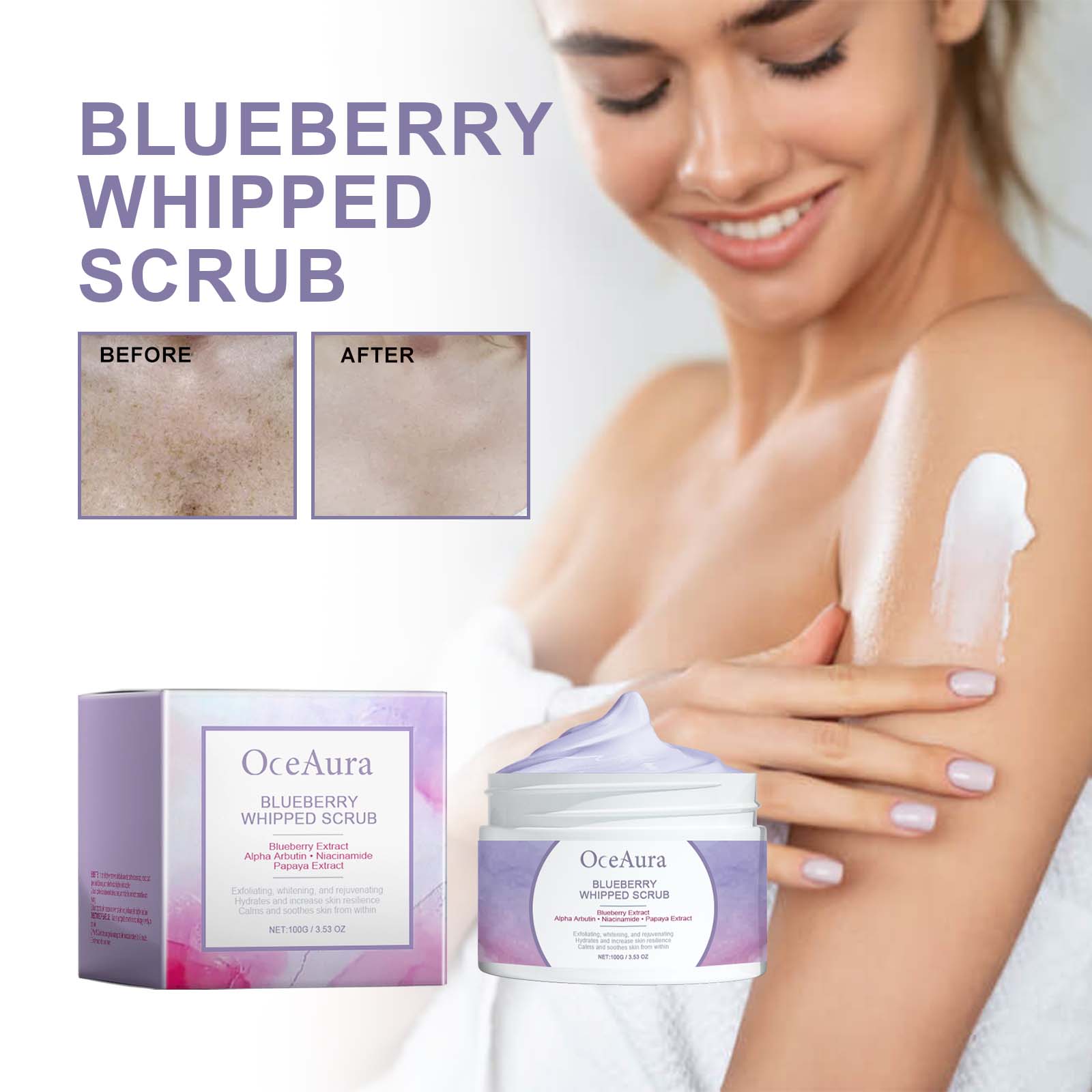 Blueberry Whipped Body Scrub