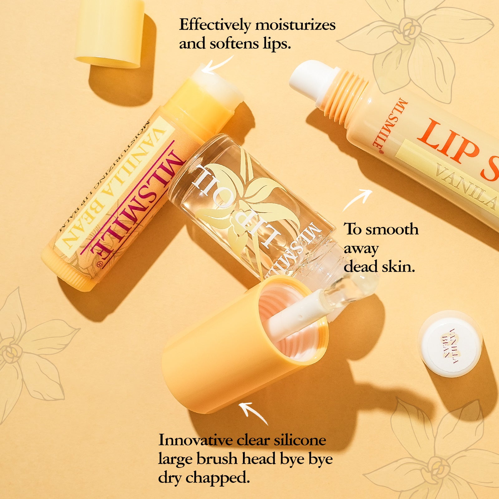Lip Care & Facial Scrub Set