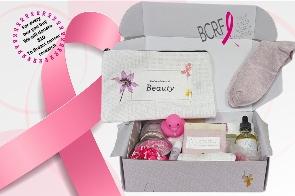 Breast Cancer Awareness Gift Box All Natural Support Care Package