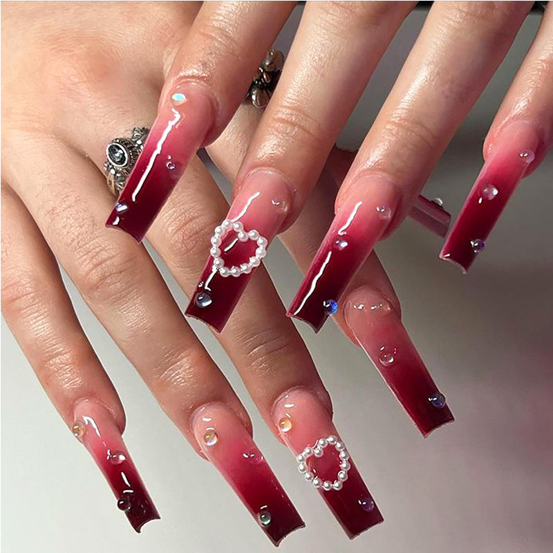 Red Heart Press-On Nails, 24 pack