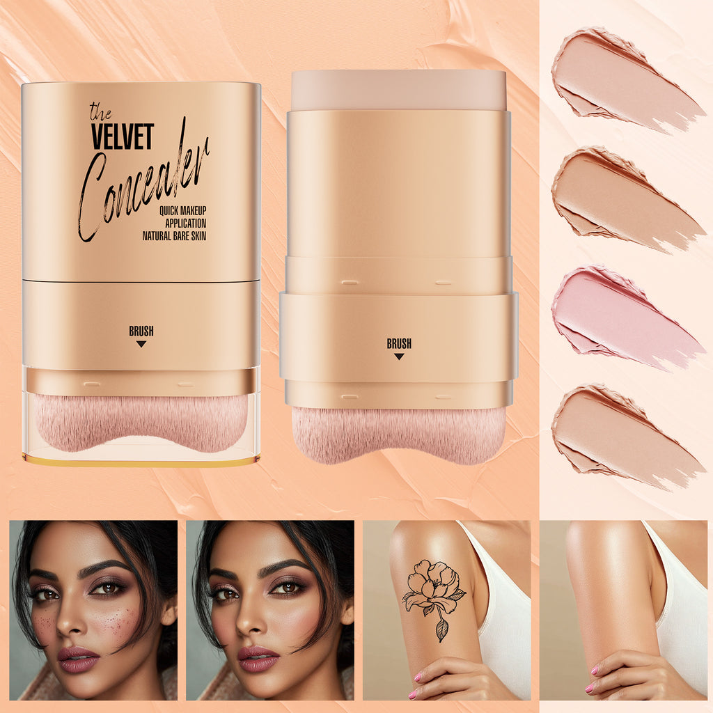 Dual-Tip Concealer with Brush