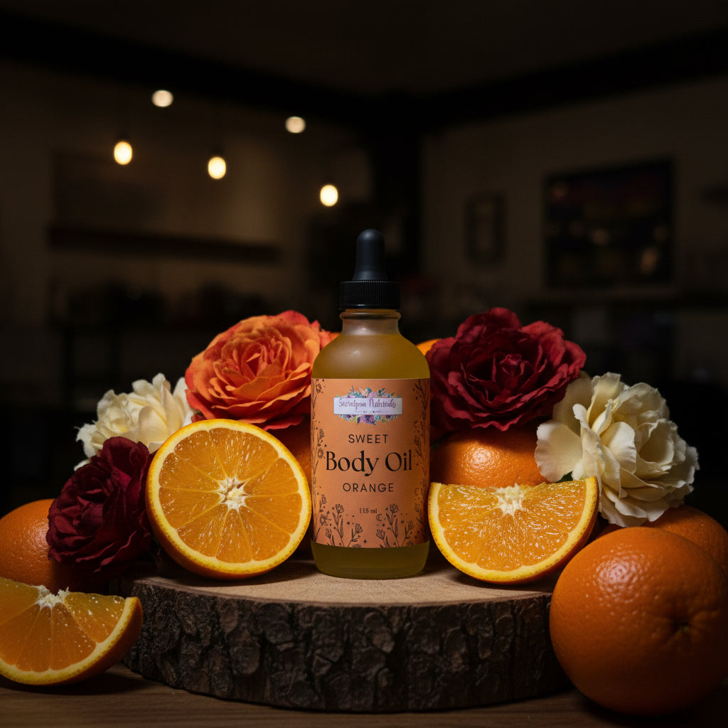 Body Oil- Sweet Orange-0
